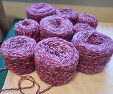 Brushed Fluffy  Aran Varigated