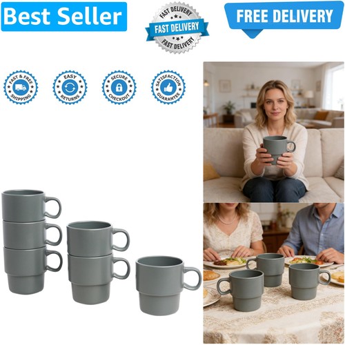 Coffee cup set 12oz - cup, 6-12oz