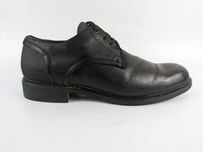 G Star Raw Black Leather Lace Up Formal Shoes Uk 11