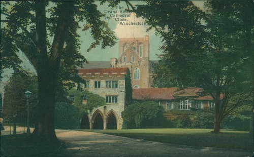 Winchester cathedral close - cathedral,