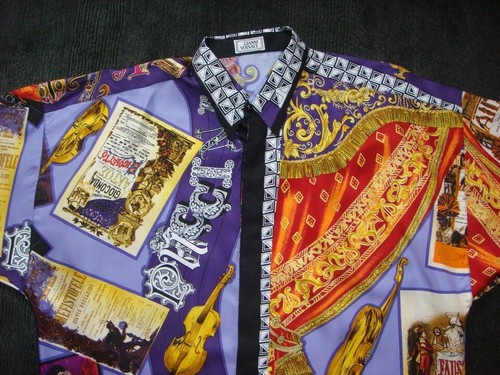 Versace silk shirt - +,