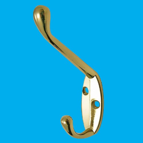 12x brass plated double hat - double,
