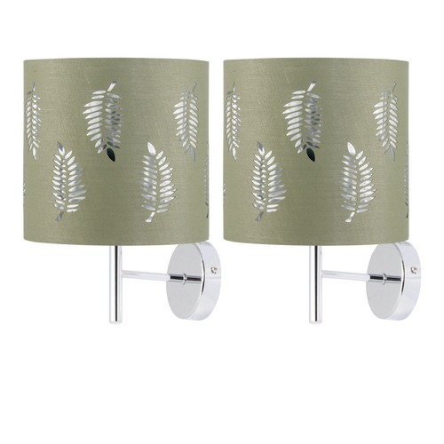Set modern chrome wall - 2,