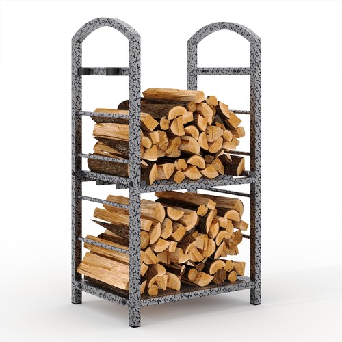 Tier firewood rack - rack, log