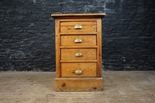 Antique Pitch Pine Chest of