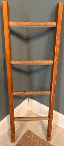 Vintage wooden ladder c - ladder, *c