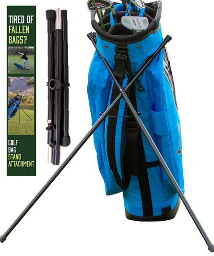 Golf bag stand - stand, attachment