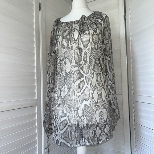 Vintage snakeskin beach top - vintage,