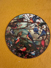 Window sticker birds flowers colourful r.v campervan decoration gift 5 3/4"