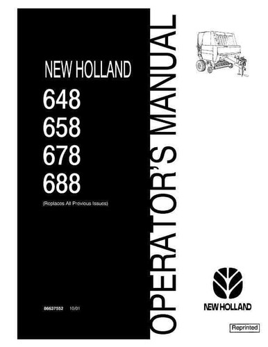 New holland round baler - round,