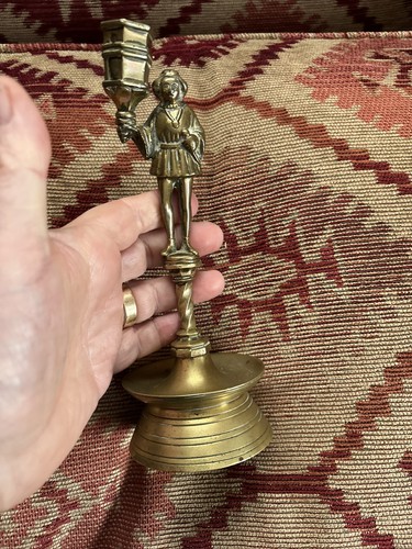 Medieval candlestick bronze - medieval,