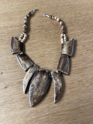 Vintage artisan horn bone - vintage,