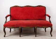 1920s Faux Rosewood & Gilt