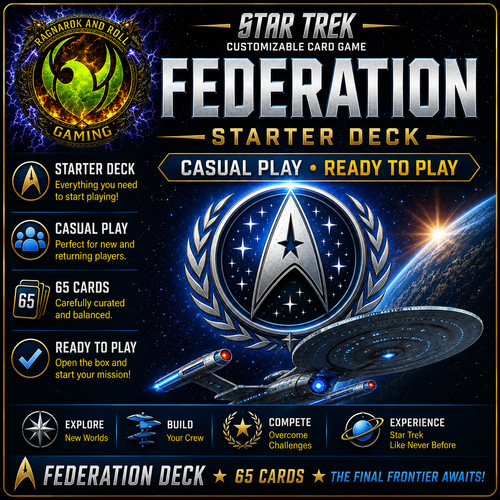 Star trek ccg federation - ccg,