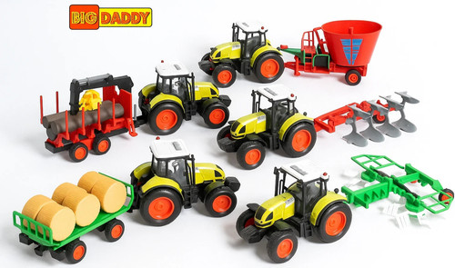 Farm tractor toy truck peice - tractor,