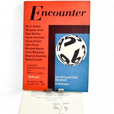 Encounter Magazine Nov 1963 - SIGNED by Stephen Spender & Melvin J. Lasky Auden