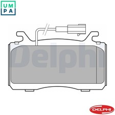 BRAKE PAD SET DISC BRAKE LP3310 FOR ALFA ROMEO 552 73 835 2.0L 4cyl GIULIA