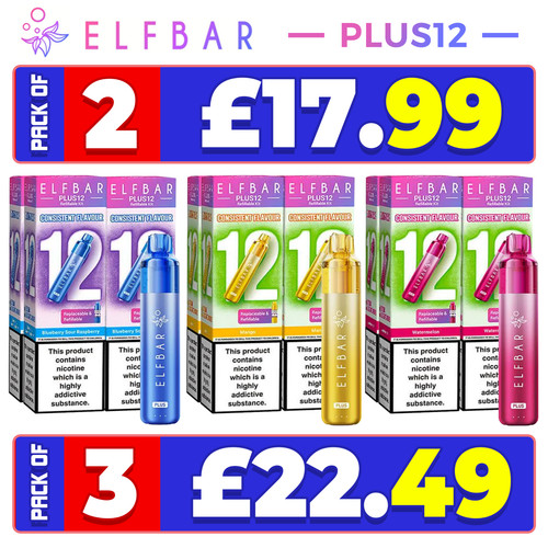Elf bar plus - 12, pod