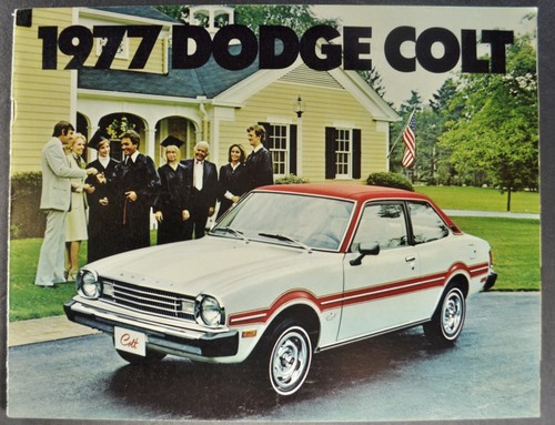 1977 dodge colt brochure - brochure, gt