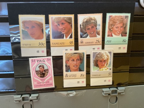 Princess diana stamps - ,