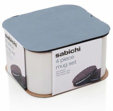 Sabichi White Stoneware Mug