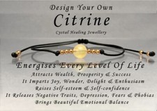 Citrine healing bracelet - citrine,