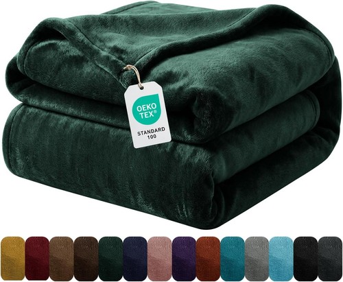 Soft fleece throw blanket sofa - soft,