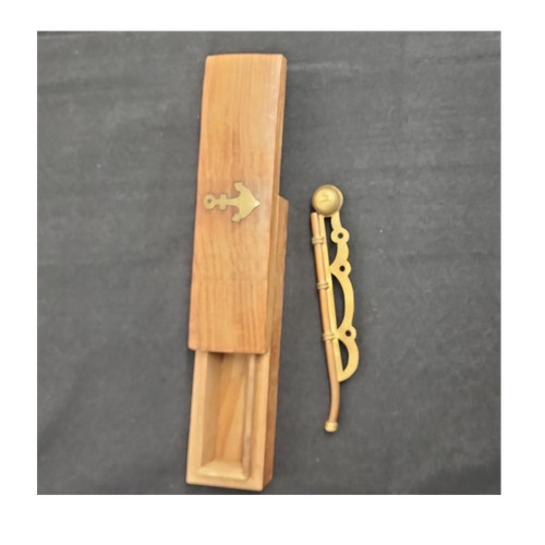 Brass bosun whistle anchor - brass, bosun's