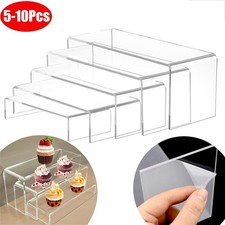 5-10Pack Acrylic Clear Display
