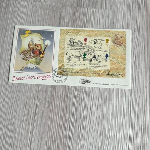 1988 bradbury edward - bradbury, fdc