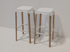 MAGIS STEELWOOD STOOLS Pair