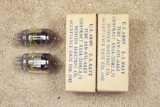 2, NEW, Tung Sol USA, 6AK5