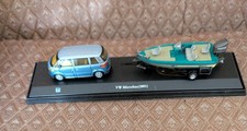 CARARAMA 1:72 scale - 2001 VW Microbus & Speedboat - M/B