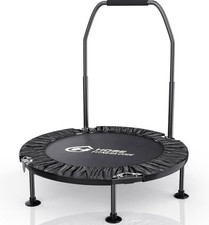 CHEAP HomeFitnessCode 40” Folding Exercise Trampoline Fitness Cardio UK SELLER