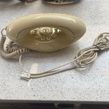 BT Cream Telephone Genie Push
