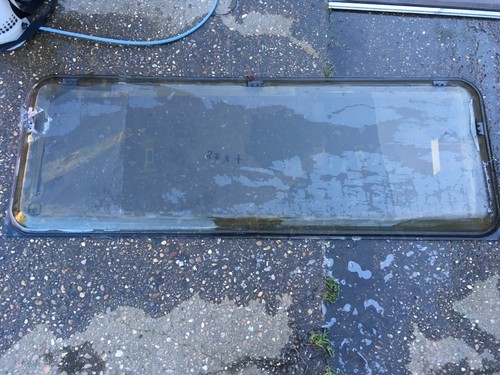 Bailey caravan window