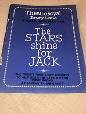 ￼ The Stars Shine For Jack Hylton 1965 Programme. Marlene Dietrich.Hammer Horror