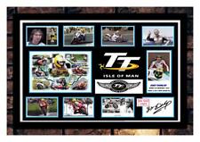 94)  joey dunlop tt  signed A4