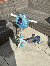 Paw patrol and frozen kids scooter