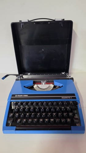 Vintage blue silver - silver, reed