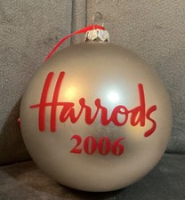 Harrods Silver 2006 Christmas