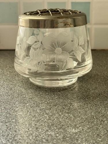 Vintage stuart crystal etched - crystal,