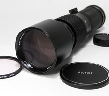 VIVITAR 400mm f5.6 AUTO-TELEPHOTO Prime Manual Camera Lens Minolta S MD Nr MINT