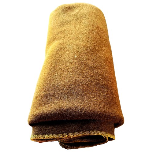 Wool blanket brown - brown, 76"x