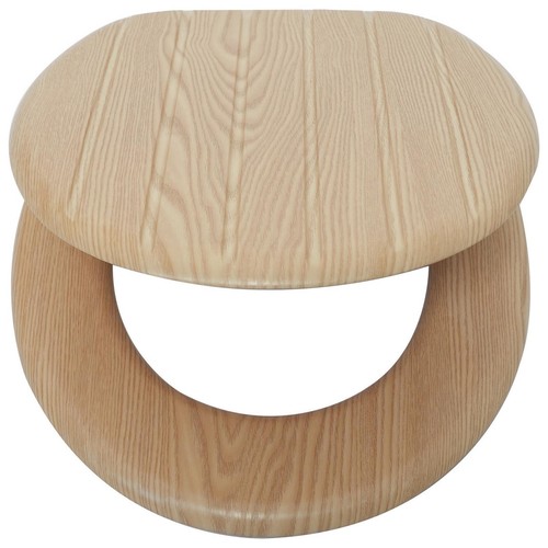 Wood effect toilet - wood, soft