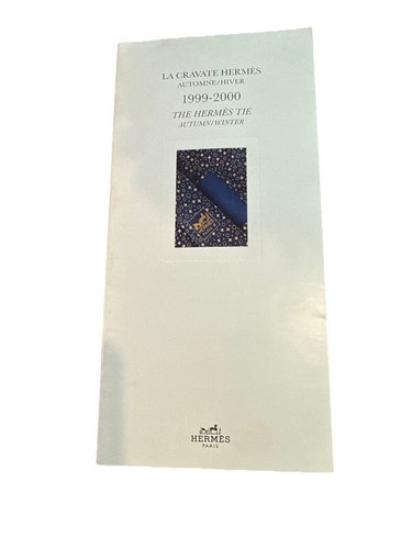 Cravate hermes 1999 2000 - la,
