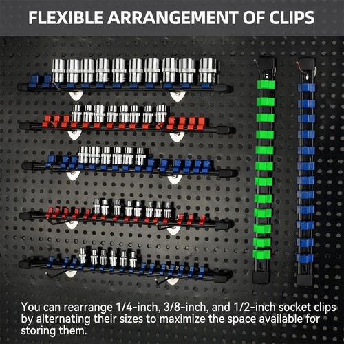 Socket wrench organizer rail - organizer,