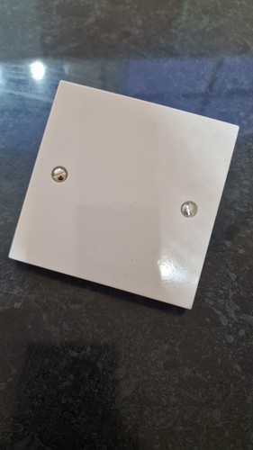 Single gang blanking plate - gang,