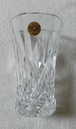 Rcr crystal bud vase italian - crystal,