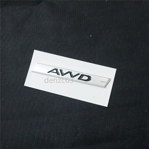 Chrome awd silver plastic - silver,